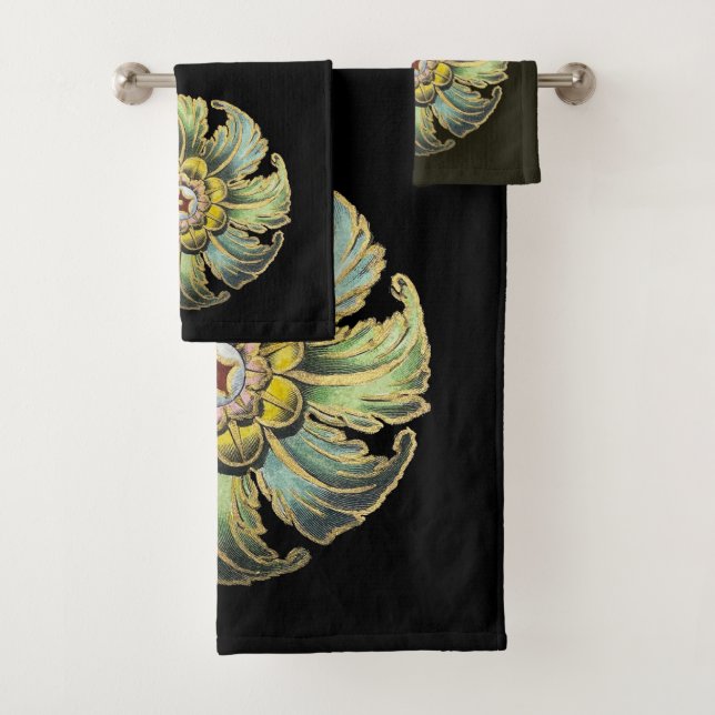 Rosette architecturale antique n° 1 (En situation)