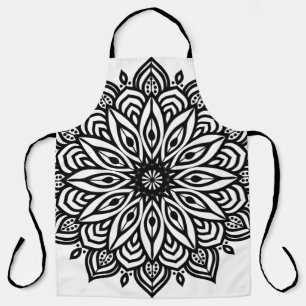 Rosette Mandala Dekoration Schürze
