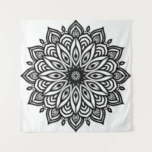 Rosette Mandala Dekoration Wandteppich