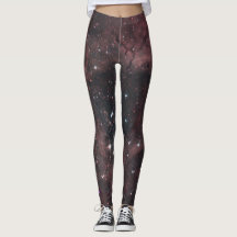 Rosette-Nebelfleck-Leggings