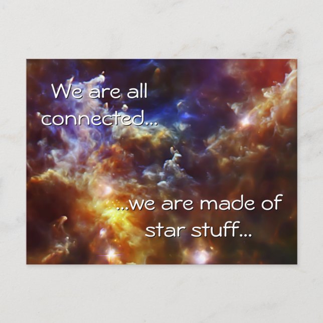 Rosette-Nebula-Kinderzimmer Postkarte (Vorderseite)