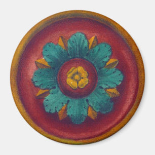 Rosette Nr. 5 Magnet