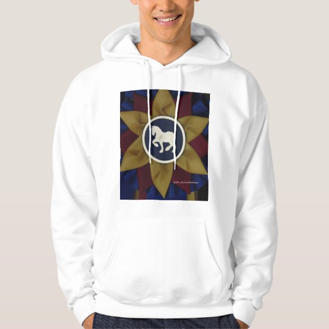 Rosette-Shirt Hoodie (Vorderseite)