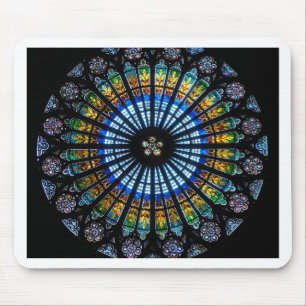 Rosette Straßburger Münster Mousepad