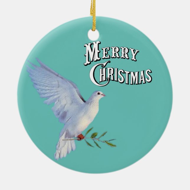 Rosette Succulent Besucher Keramik Ornament (Hinten)