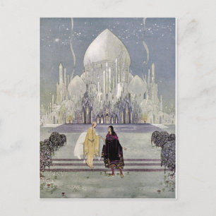 Rosette und Prinz Charmant Postkarte