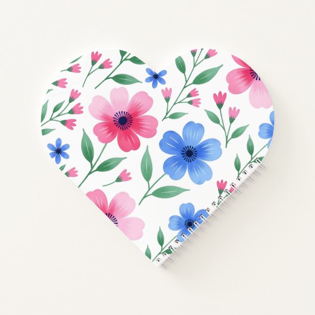  Rosewater Bloom Delight Notizbuch (Rückseite)