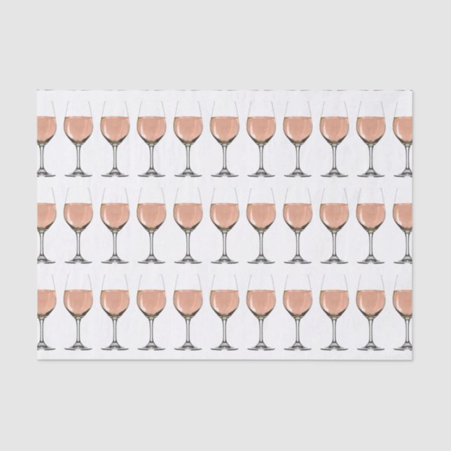 Roséwein Seidenpapier (Vorderseite)