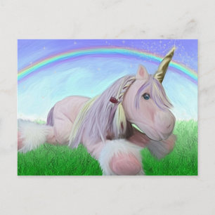Rosey das Einhorn Postkarte