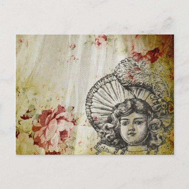 Rosey Dolly Postkarte (Vorderseite)