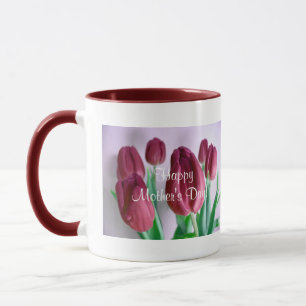 Rosey Tulips IV Tasse