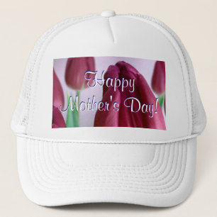 Rosey Tulips zum Muttertag Truckerkappe
