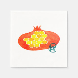 Rosh Hashana Art Serviette