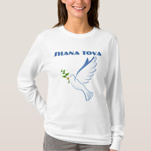 Rosh Hashana Jüdisches Silvestertaube-Shirt T-Shirt