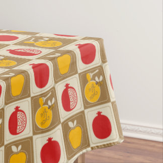 Rosh Hashanah Cotton Tableclout Tischdecke