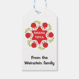Rosh Hashanah Custom Geschenkanhänger