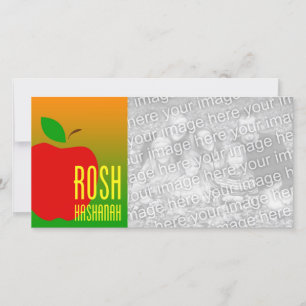 Rosh Hashanah Fotokarte Feiertagskarte