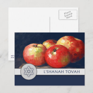 Rosh Hashanah Jüdisches Neujahr-Fine-Art Feiertagspostkarte