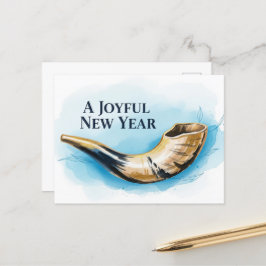 Rosh Hashanah Jüdisches Neujahr Postkarte