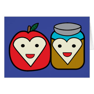 Rosh Hashanah Pomme miel mignon Personnaliser