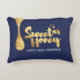 Rosh Hashanah salue Sweet en Coussin de miel