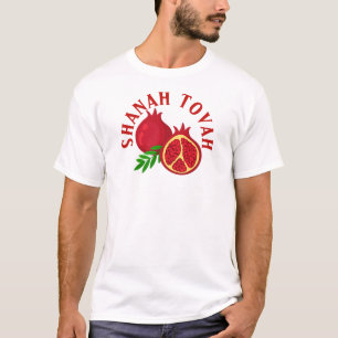 Rosh Hashanah Shanah Tovah Granatäpfel T-Shirt