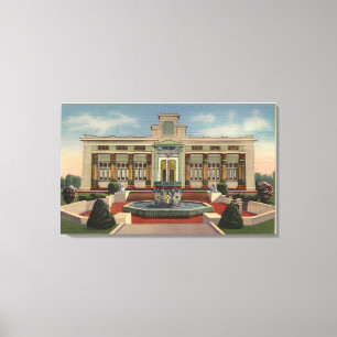 Rosicrucian Park, Rose-Croix Sciene Bldg Leinwanddruck