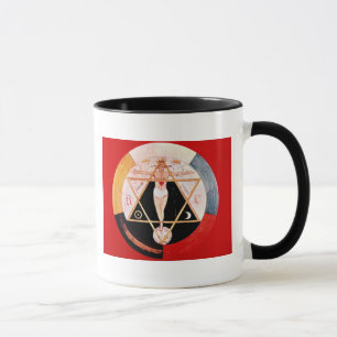 Rosicrucian Symbol des hermetischen Auftrages Tasse