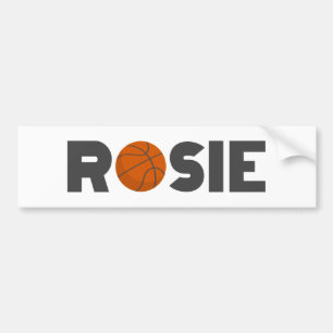 Rosie Basketball Autoaufkleber