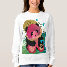 ROSIE BEAR Panda - Weiße Shirts wählen Stil