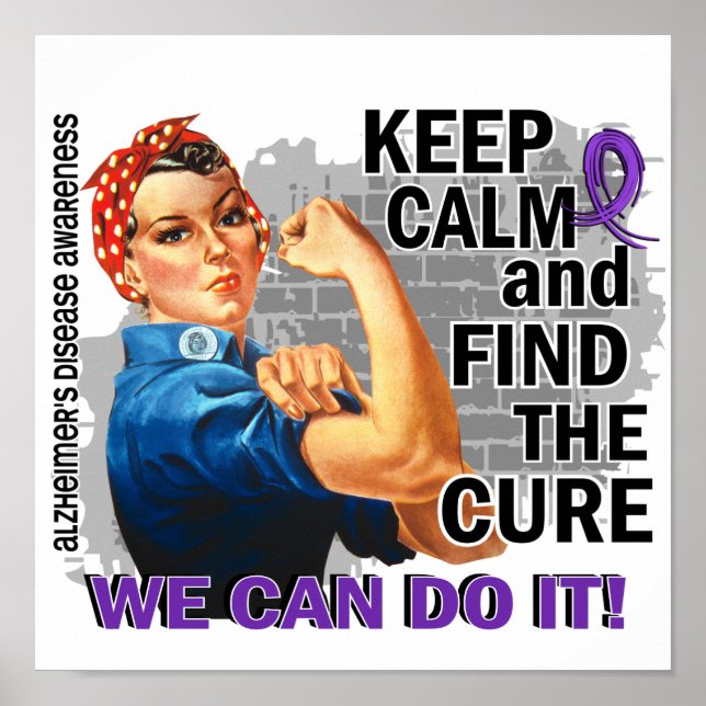 Rosie Behielt Calm Alzheimer Poster (Vorne)