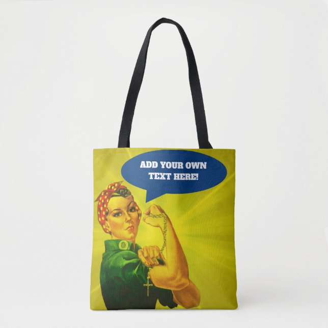 Rosie der Nieteneinschläger, der das heilige Tasche (Vorderseite)