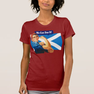 Rosie der Nieteneinschläger für schottische T-Shirt