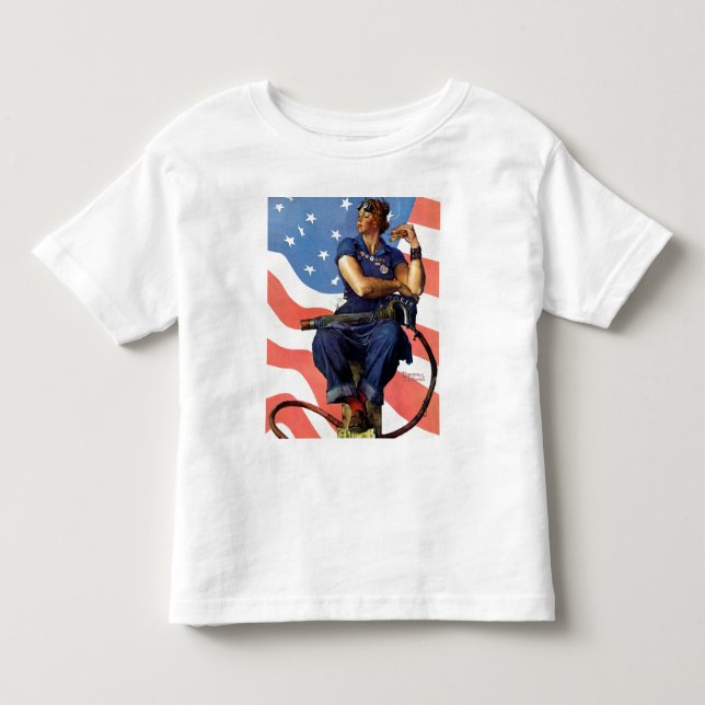 Rosie der Nieteneinschläger Kleinkind T-shirt (Vorderseite)