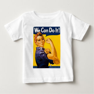 Rosie der Nieteneinschläger können wir ihn tun Baby T-shirt