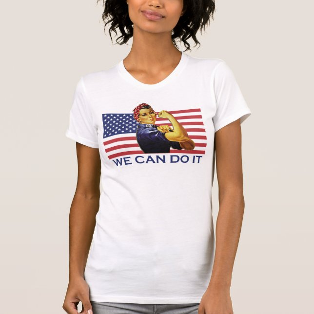 Rosie der Nieteneinschläger patriotisch T-Shirt (Vorderseite)