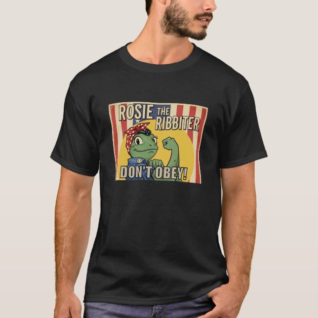 Rosie der Ribbiter T-Shirt (Vorderseite)