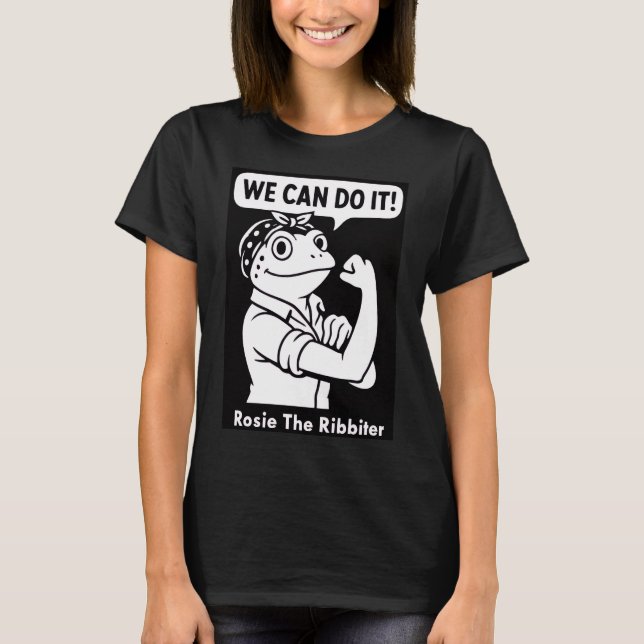 Rosie der Ribbiter T-Shirt (Vorderseite)