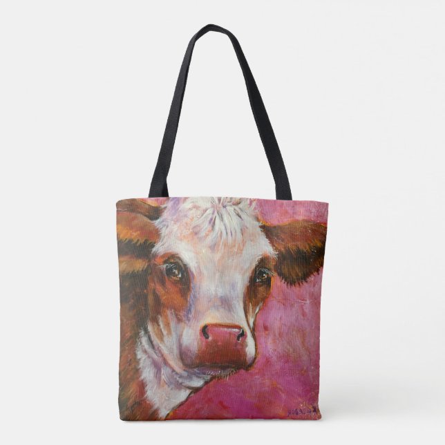Rosie die Komfort-Kuh-Tasche Tasche (Rückseite)