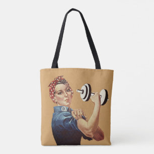 Rosie die Kraftsportlerin Tasche