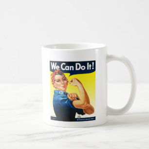 Rosie die Nieteneinschläger-Tasse Kaffeetasse