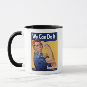 Rosie die Nieterin: Starke Frauen weibliche Ermäch Tasse