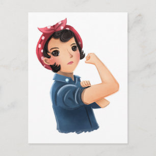 Rosie die Nietfrauen können wir es tun! II. Postkarte