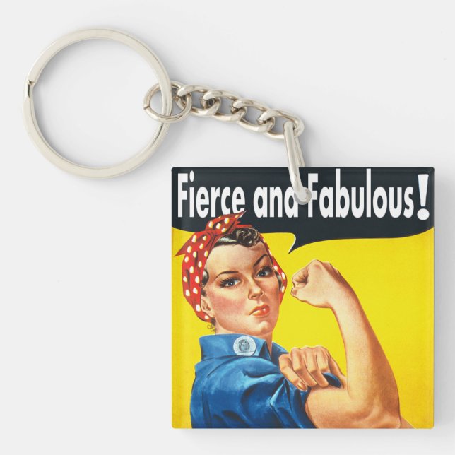 Rosie Le Riveter Fierce et Fabulous (Devant)