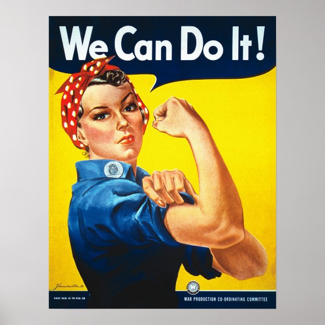 Rosie le Riveter, On Peut Le Faire ! Impression de (Devant)