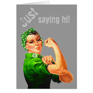 Rosie le riveur - militaires verts