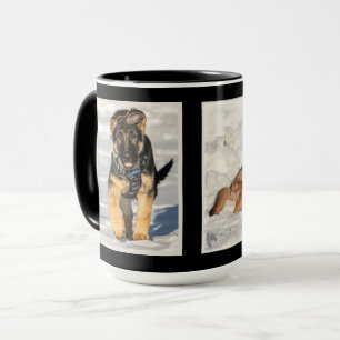 Rosie Luke Schwarze Kaffeetasse