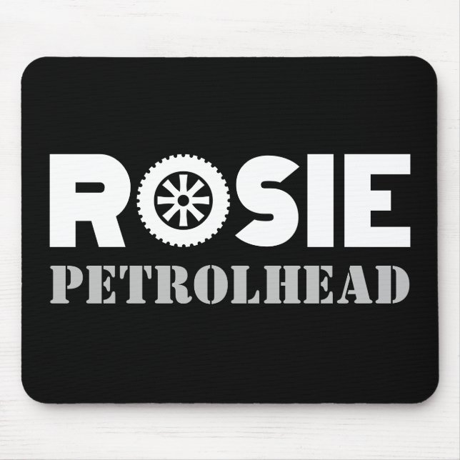 Rosie Petrol Head Mousepad (Vorne)