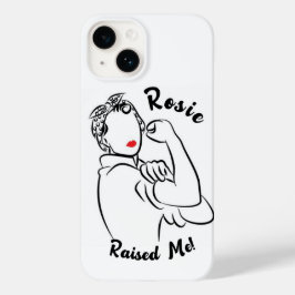 Rosie Raised Decade - Canvas Print Case-Mate iPhone 14 Hülle