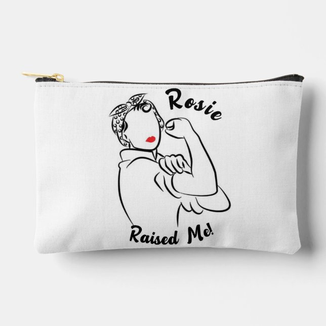 Rosie Raised Decade - Canvas Print Zubehörtasche (Vorderseite)